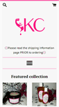 Mobile Screenshot of kreamiescollection.com